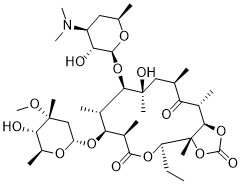 Davercin (Erythromycin cyclocarbonate) 55224-05-0